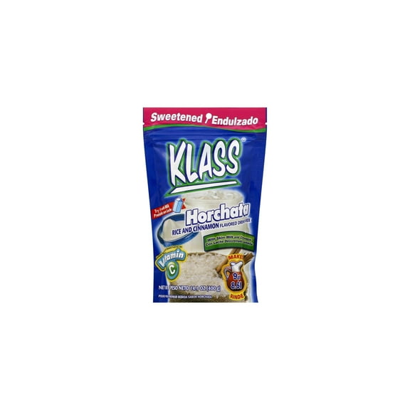 Klass Horchata Naturally Flavored Drink Mix 14.1 oz (Pack of 96)