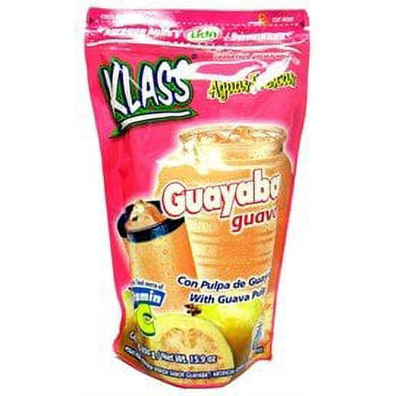 Klass Listo Drink Mix Guava 14.1 oz (Pack of 14)