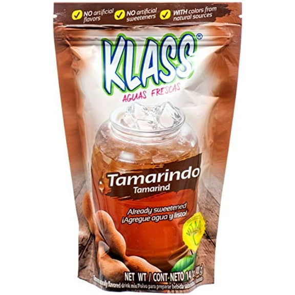 Klass Listo Tamarindo Blended Mexican Tamarind Drink Mix (2 X 14.1 Oz. Packets)