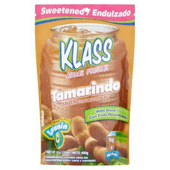 Klass Tamarindo Flavored Drink Mix 14.1oz (Pack of 2)