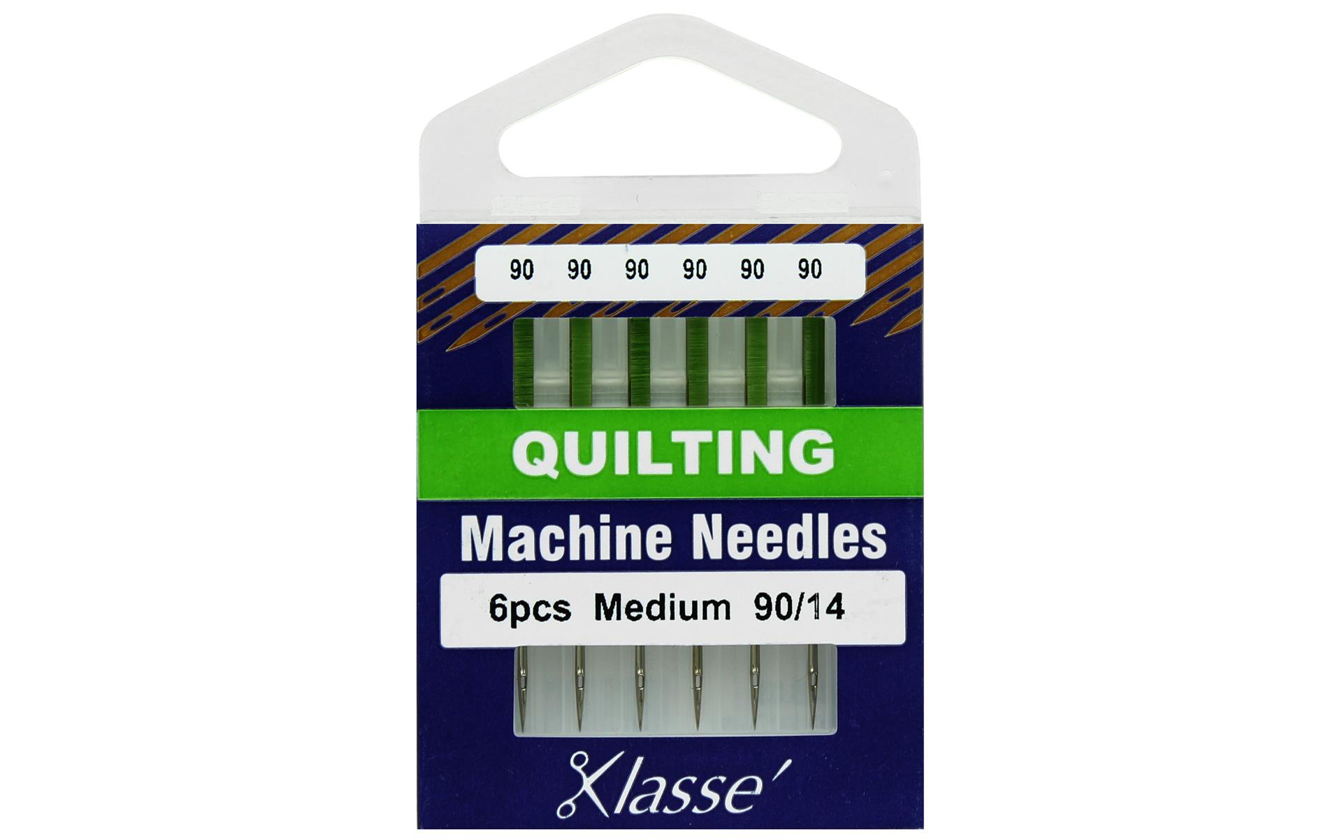 Klasse Mach Needle Quilting Sz90/14 6pc