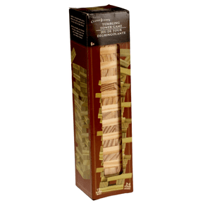 Klassique Logistics Tumbling Tower Stacking Game, Wood Multicolor, 72 Count