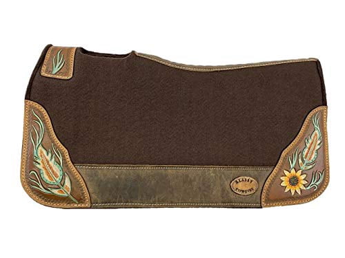 New! KC-3921 Klassy Cowgirl 28x30 Barrel Style 1” felt pad