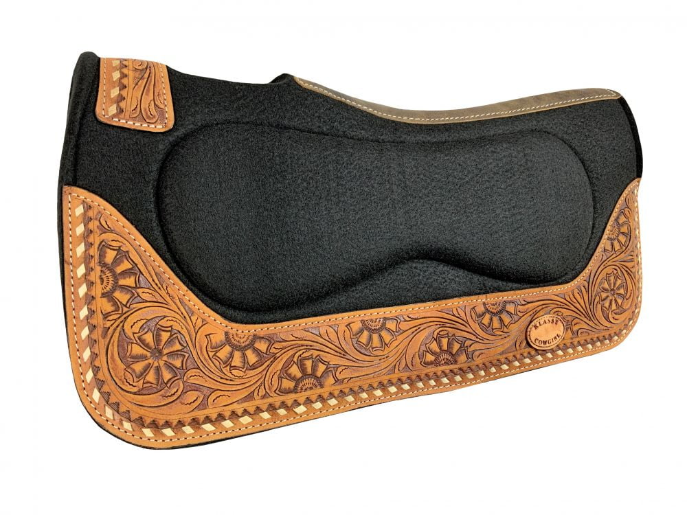 Klassy Cowgirl  28x30  Barrel  Style 1” Teal felt main image 1