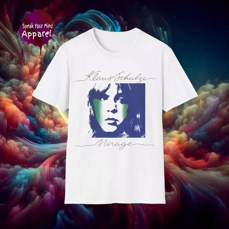 Klaus Schulze Mirage Shirt Hot Trending Shirt Vintage Fan Gift Tee Birthday Gift