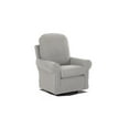 thumbnail image 1 of Klaussner Furniture 012013207475 Suffolk Gliding Rocker, Gray - 34 x 30 x 38 in., 1 of 1