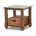 thumbnail image 1 of Klaussner Furniture 12013180693 23 x 23 x 27 in. Treasures Brown End Table, Brown, 1 of 1