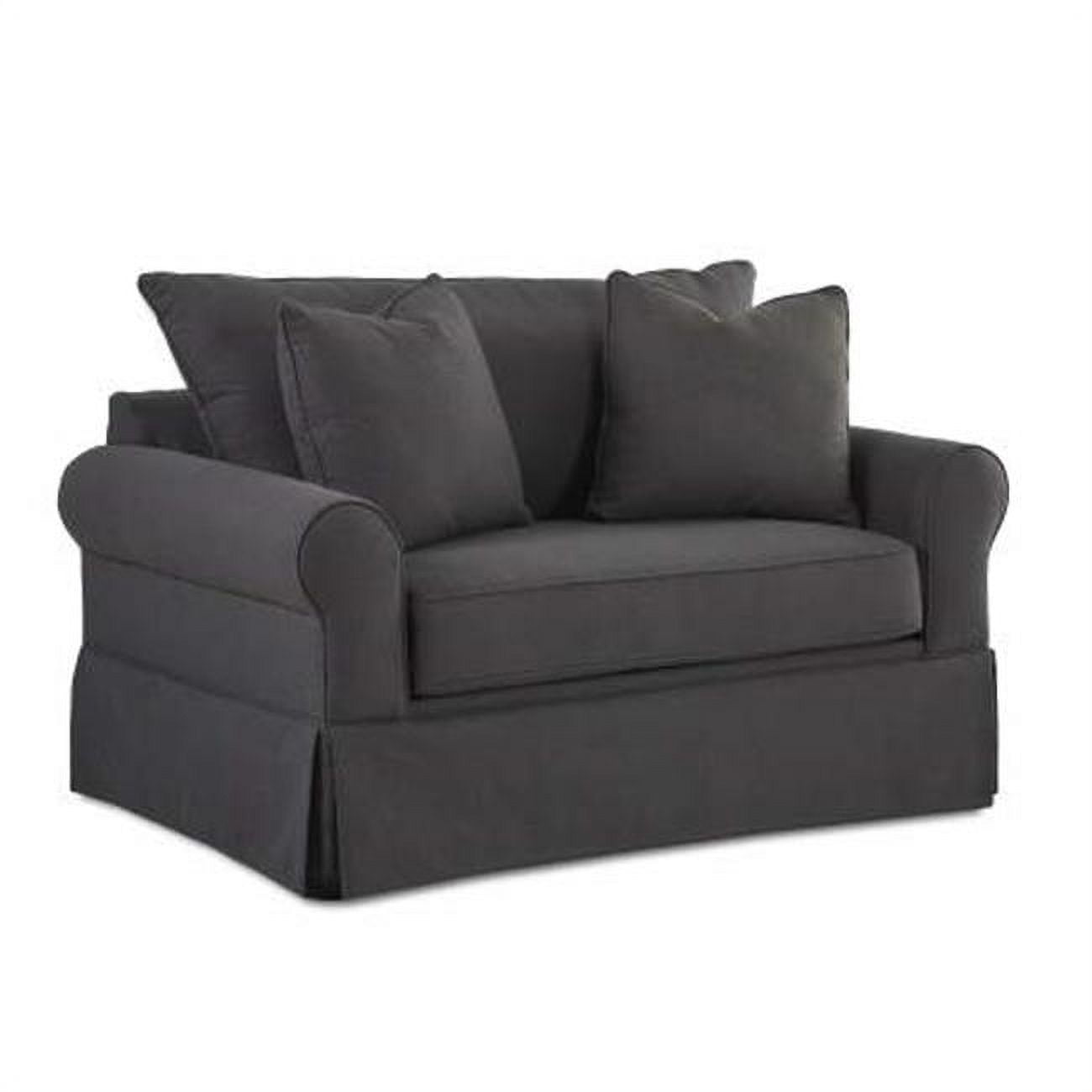 Klaussner Furniture Uphol Sleeper 12013376911 Brook 36 35 Chair in. x Polyester 53 Dreamquest with x
