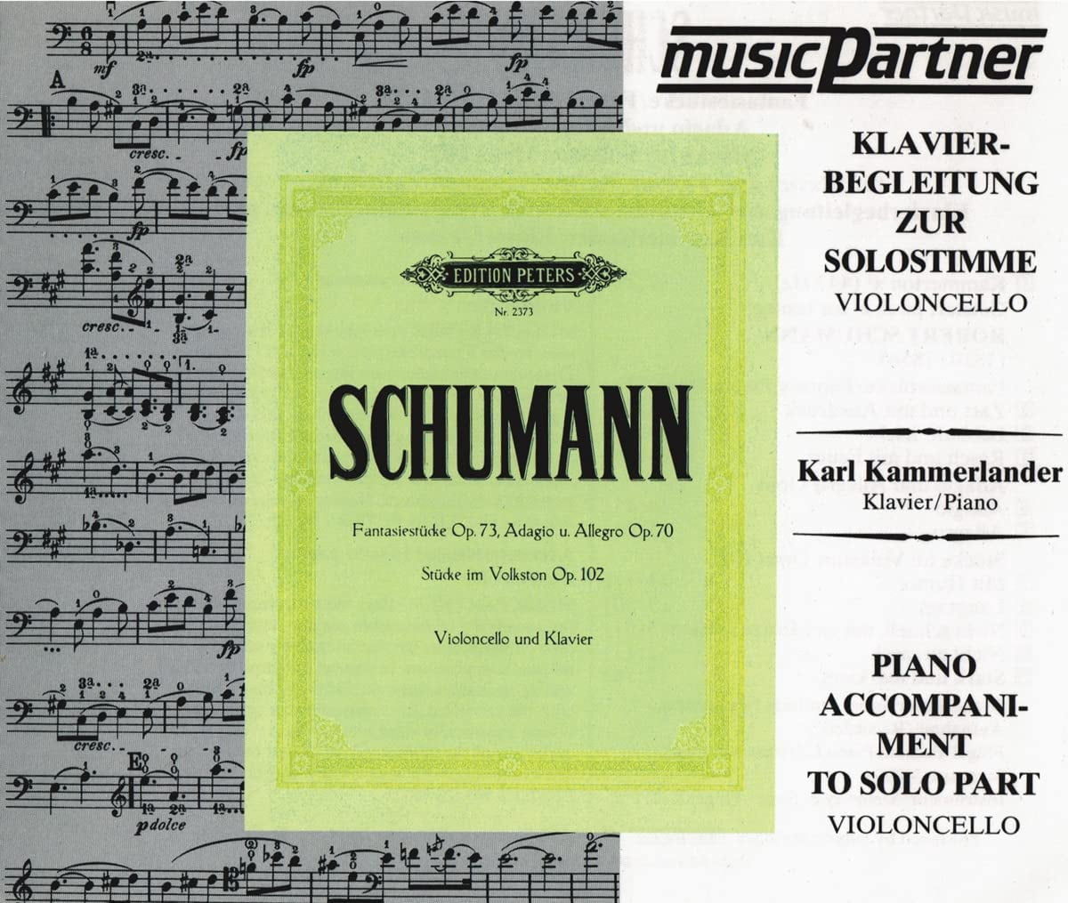 Op.73,70,102 (CD) Robert Schumann Klavier Cello