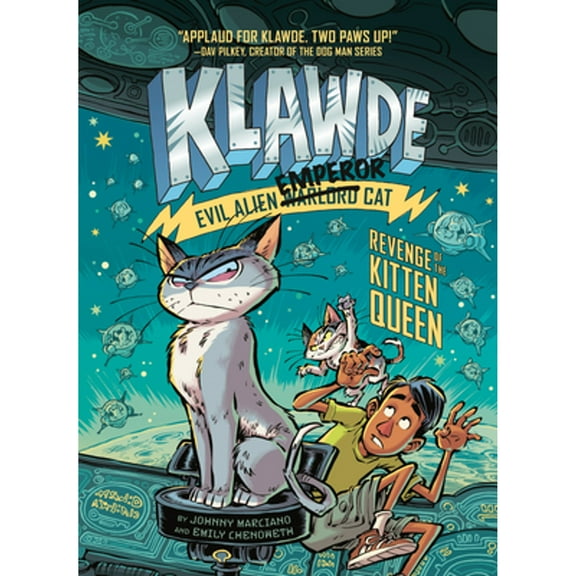 Pre-Owned Klawde: Evil Alien Warlord Cat: Revenge of the Kitten Queen #6 (Hardcover) 059309624X 9780593096246