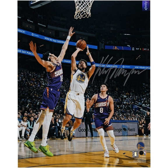 Klay Thompson Golden State Warriors Autographed 16" x 20" Shooting Vs. Phoenix Suns Photograph - Fanatics Authentic Certified