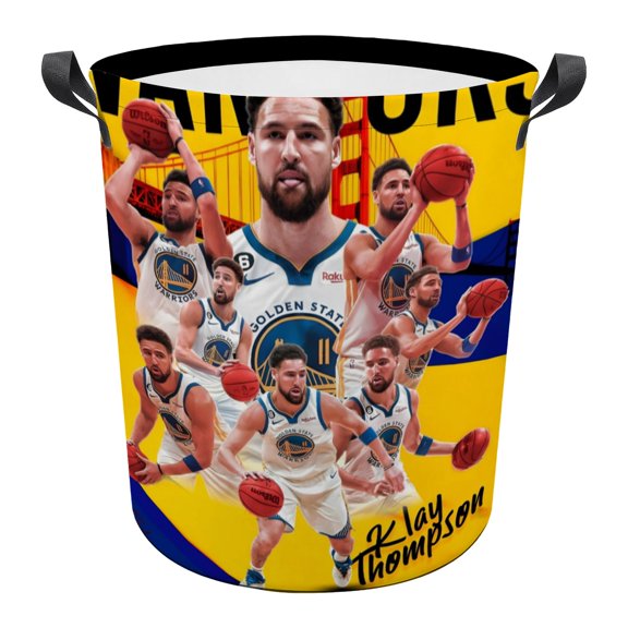 Klay Thompson dirty clothes basket preferred Oxford cloth material,15.7" x 19.7"40*50cm