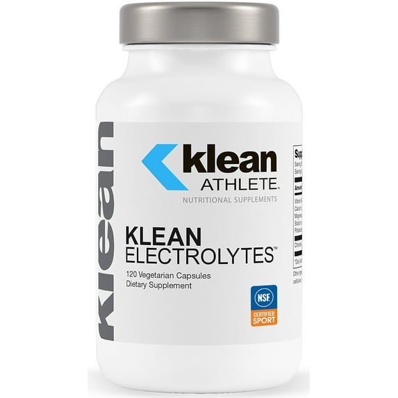 Klean ATHLETE Klean Electrolytes | Replenishes Minerals for Hydration to Help Achieve Optimal Health | NSF Certified for Sport | 120 Capsules