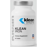 Klean ATHLETE Klean Iron | Supports Muscle Strength and Athletic Performance | NSF Certified for Sport | 90 Tablets