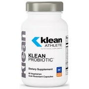 Klean ATHLETE Klean Probiotic | Shelf Stable Probiotic to Support Immune System and Overall Health of the Digestive System | NSF Certified for Sport | 60 Vegetarian Acid-Resistant Capsules