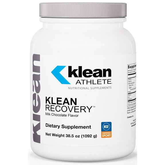 Klean ATHLETE Klean Recovery | Optimizes Muscle Recovery After Exercise | NSF Certified for Sport | 38.5 Ounces | Milk Chocolate Flavor