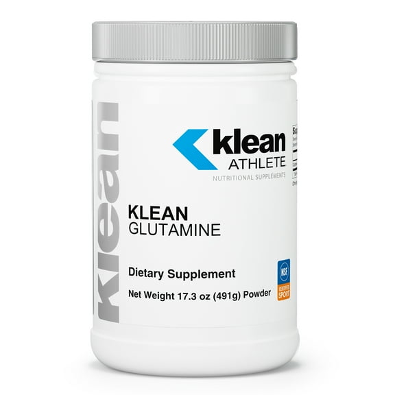 Klean ATHLETE Klean Glutamine - Immunity Support & Gut Health* - Amino Acids Supplement - NSF Certified for Sport - Non-GMO, Gluten Free & Vegan - 17.3 oz