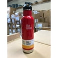 thumbnail image 1 of Klean Kanteen 1003108 20 oz Classic Stainless Steel Double Wall Insulated Water Bottle with Loop Cap, Mineral Red, 1 of 2