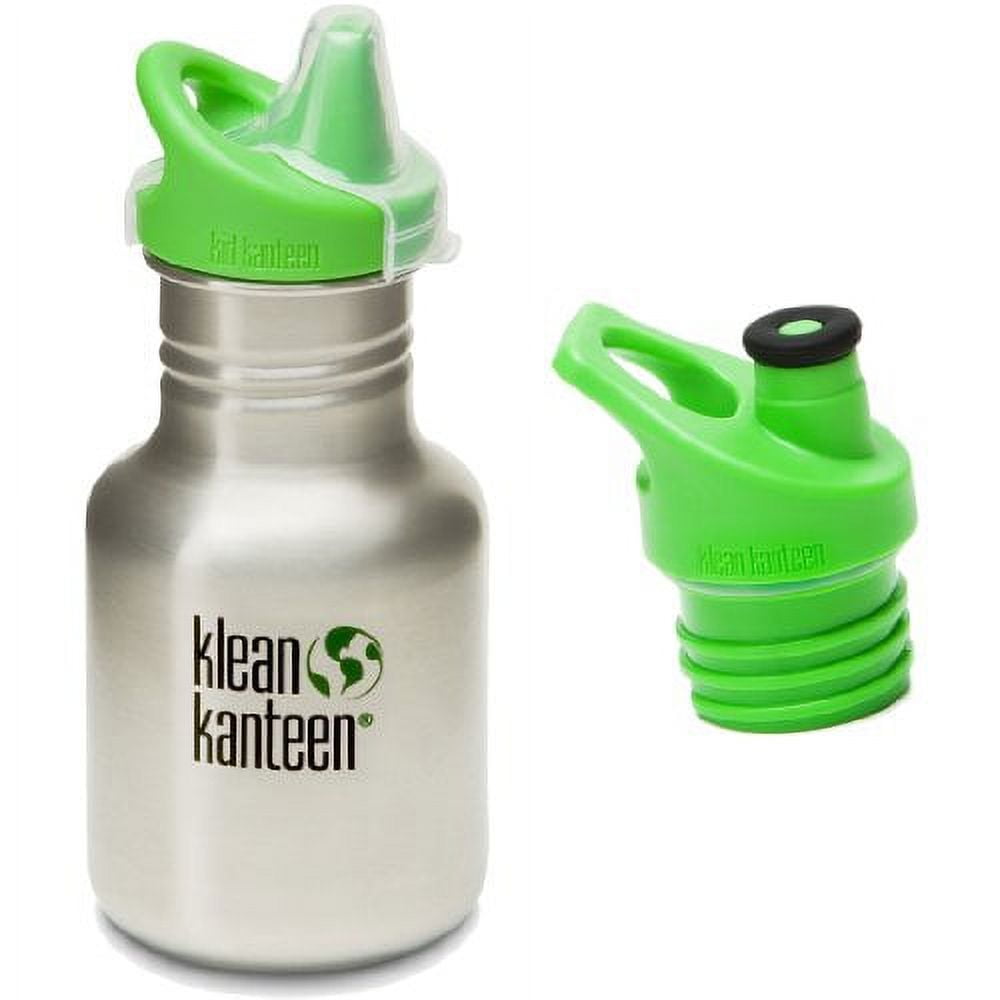 https://i5.walmartimages.com/seo/Klean-Kanteen-12-oz-Stainless-Steel-Water-Bottle-2-Caps-Kid-Sippy-Cap-Sports-3-0-Bright-Green-All-Colors-Brushed-Stainless_06f76a51-66cc-4b87-ac39-2d62937975a6.1f830bd324596b5f1de2569a51e89b87.jpeg