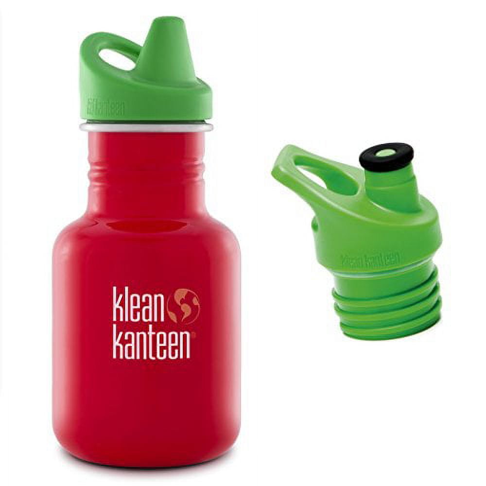 https://i5.walmartimages.com/seo/Klean-Kanteen-12-oz-Stainless-Steel-Water-Bottle-with-2-Caps-Kid-Kanteen-Sippy-Cap-and-Sports-Cap-3-0-in-Bright-Green-All-Colors-Farm-House_93797e89-291b-4df3-9150-9a15a23c5d1b.cf7512bf1d6fc8815126115a4aac9d06.jpeg