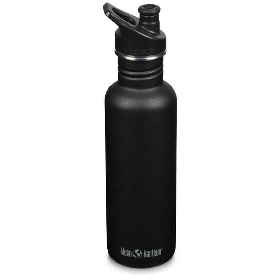Klean Kanteen 27 Oz Classic Sport Top Black
