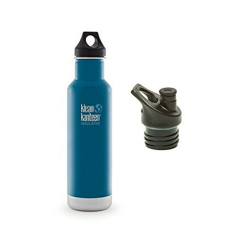 Klean Kanteen Classic Insulated Bottle Bundle with 2 Caps (Winter