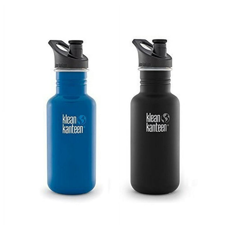Klean Kanteen Water Bottle, Kid Classic, Sport Cap, 12 Ounce Planets