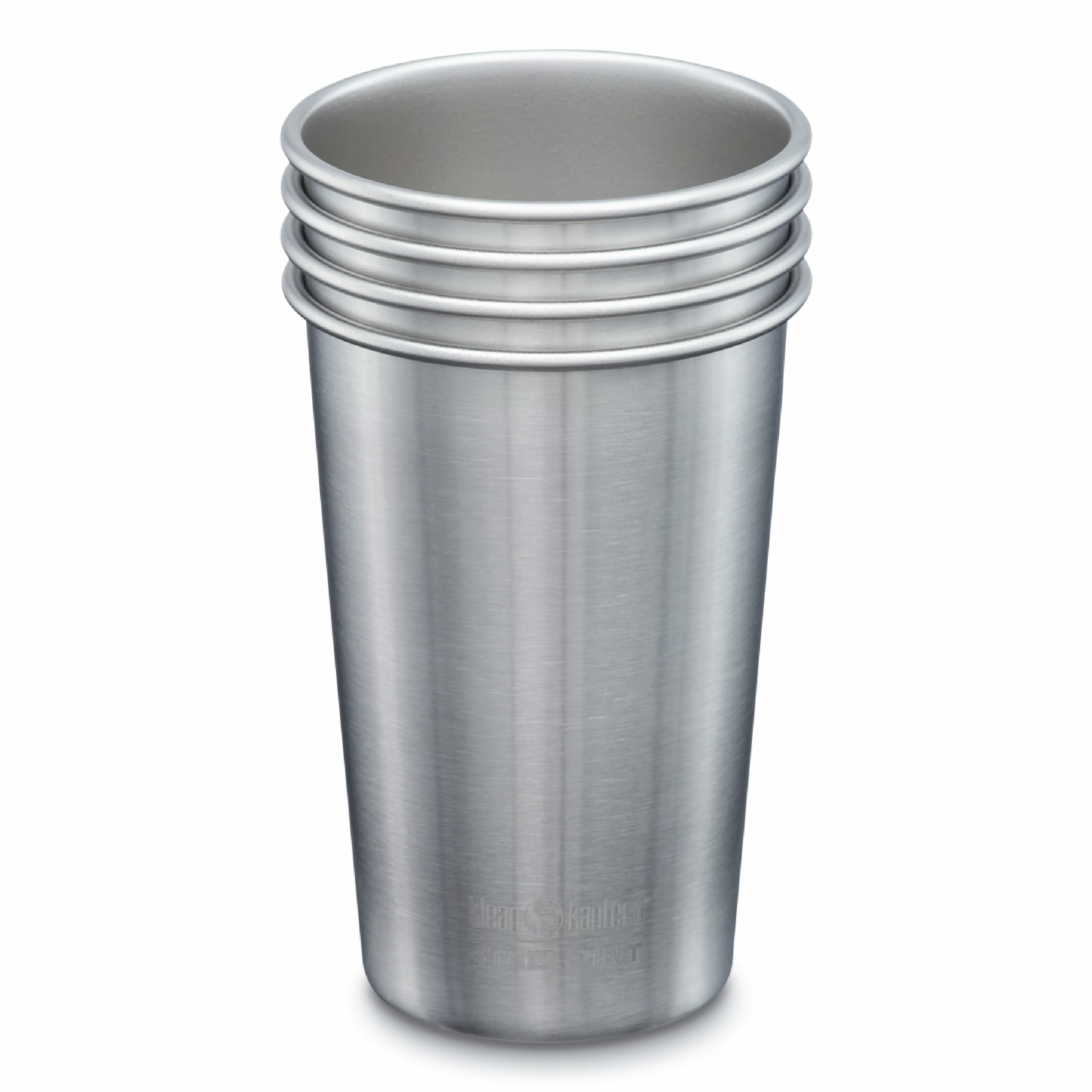 Klean Kanteen, Stainless Steel Cup, 16 Oz, Pack of 4 - Walmart.com