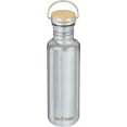 thumbnail image 1 of Klean Kanteen Reflect Water Bottle with Bamboo Cap - Reusable, Stainless Steel Water Bottle for Men and Women - 27 Oz, Mirrored Stainless, 1 of 7