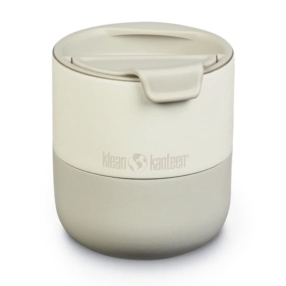 Klean Kanteen Rise 10oz Lowball - Stainless Steel Tumbler with Flip Lid - Tofu