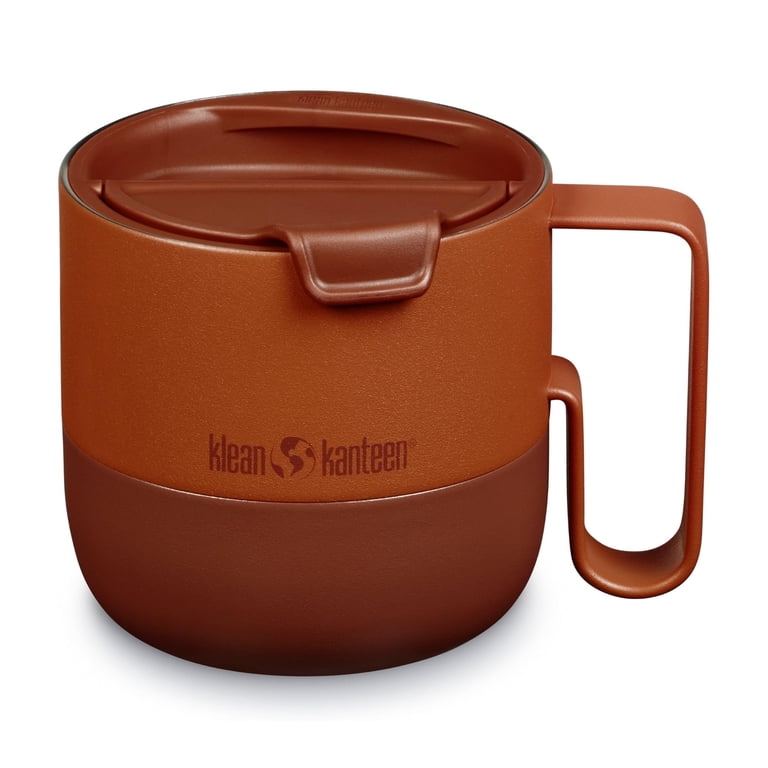 Klean Kanteen Rise 14oz Mug - Stainless Steel with Flip Lid