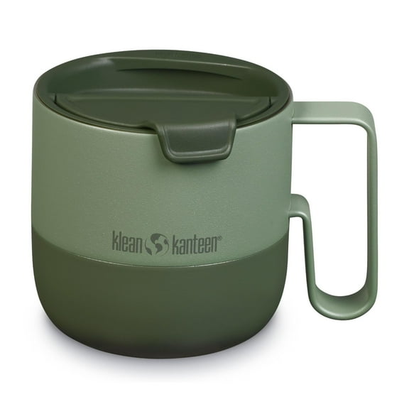 Klean Kanteen Rise Mug w/ Flip Lid, 14oz, Sea Spray