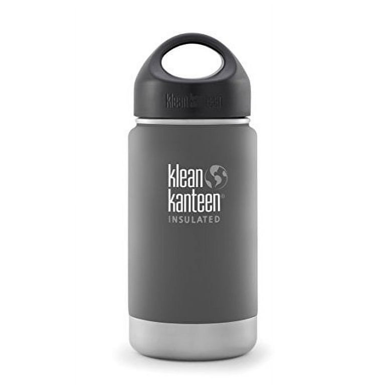 https://i5.walmartimages.com/seo/Klean-Kanteen-Wide-Mouth-12-oz-Insulated-Bottle-with-Loop-Cap-Granite-Peak_ee887707-96ac-45d5-95c4-a35d787bf91f.239631d96c6ca71e997beaa6c7f36915.jpeg?odnHeight=768&odnWidth=768&odnBg=FFFFFF