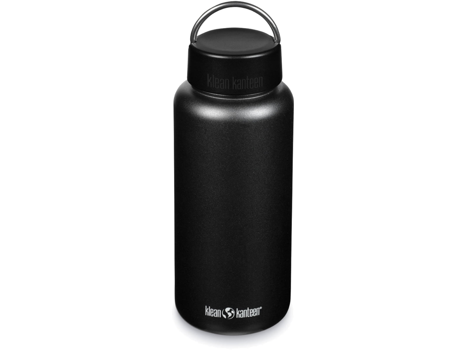 Klean Kanteen Wide w/Wide Loop Cap, 40oz, Black