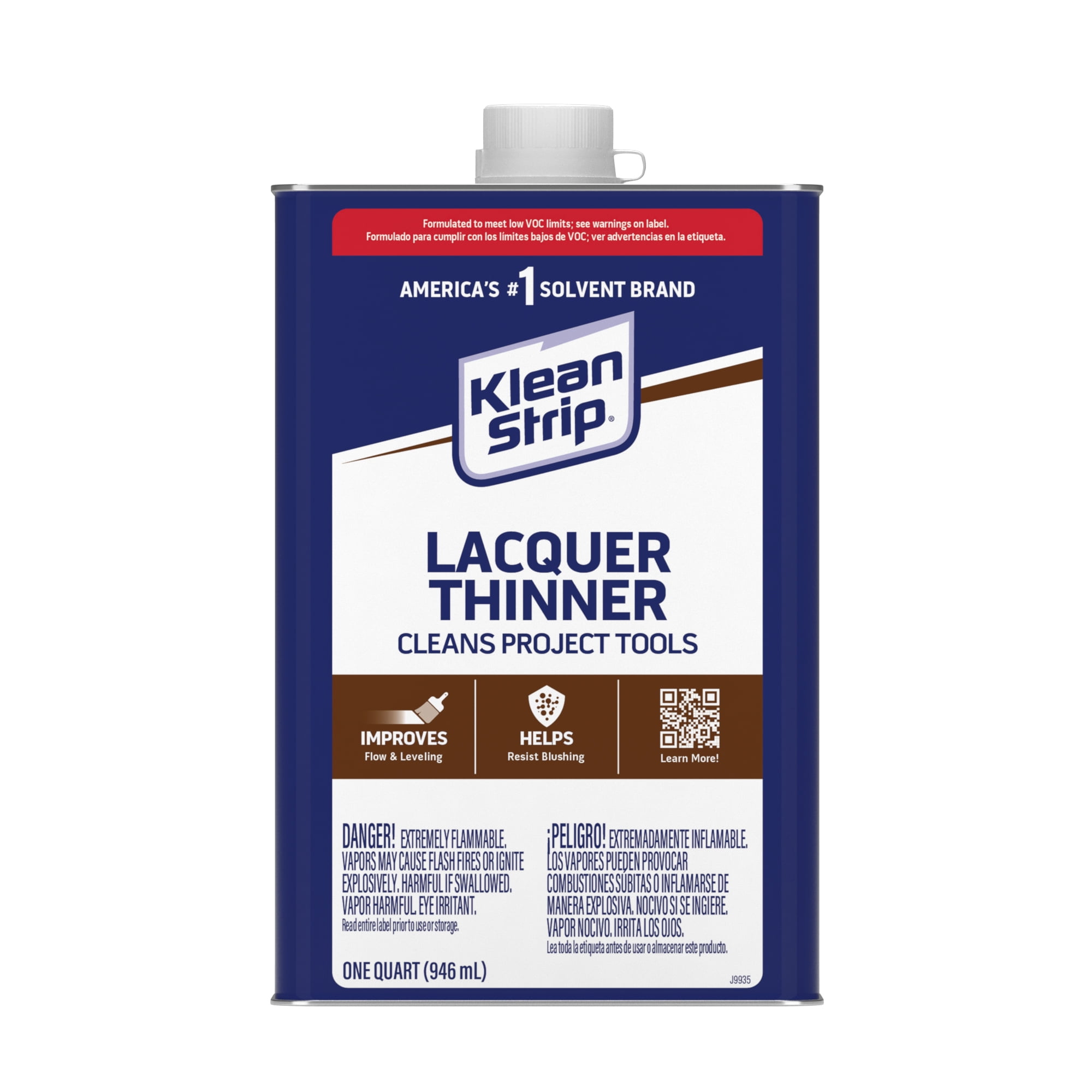 Klean Strip Lacquer Thinner - 1 qt can