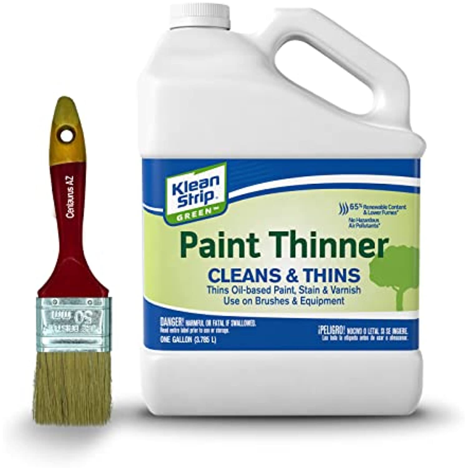 Klean Strip Paint Thinner 1 Gallon Cleans Enamel Paint and Airbrushes