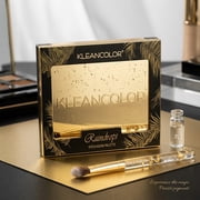 KleanColor Raindrops Eyeshadow Palette ARROYO 12 Highly Pigmented Green Teal Gold
