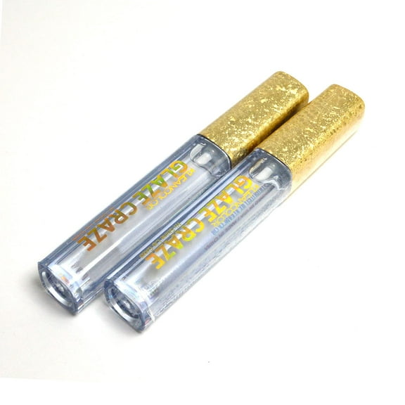 Kleancolor Glaze Craze Hi-Shine Lip Gloss Clear Girls Women's Lip Moisturizer 2PC Set