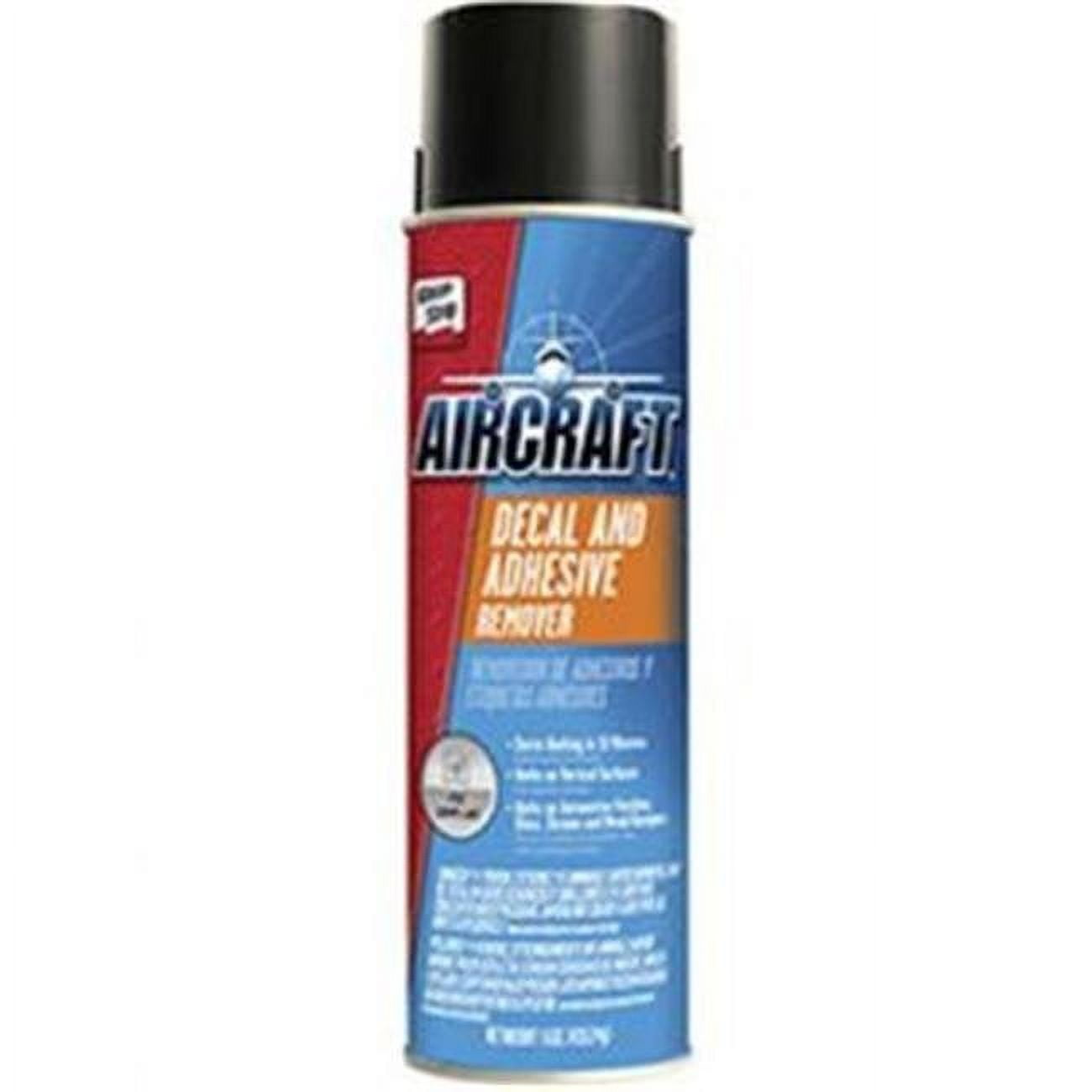 KleanStrip EAD909 Decal and Adhesive Remover, 15 oz Aerosol Can, Water