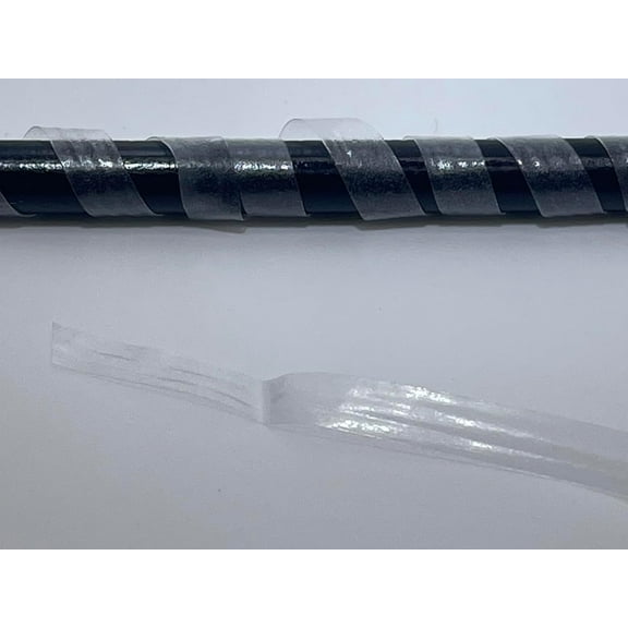 Klear Stretch Silicon Elastic Clear Invisible 1/4" for Lastin Lingerie Swim Strap Bra (1000 Yard)