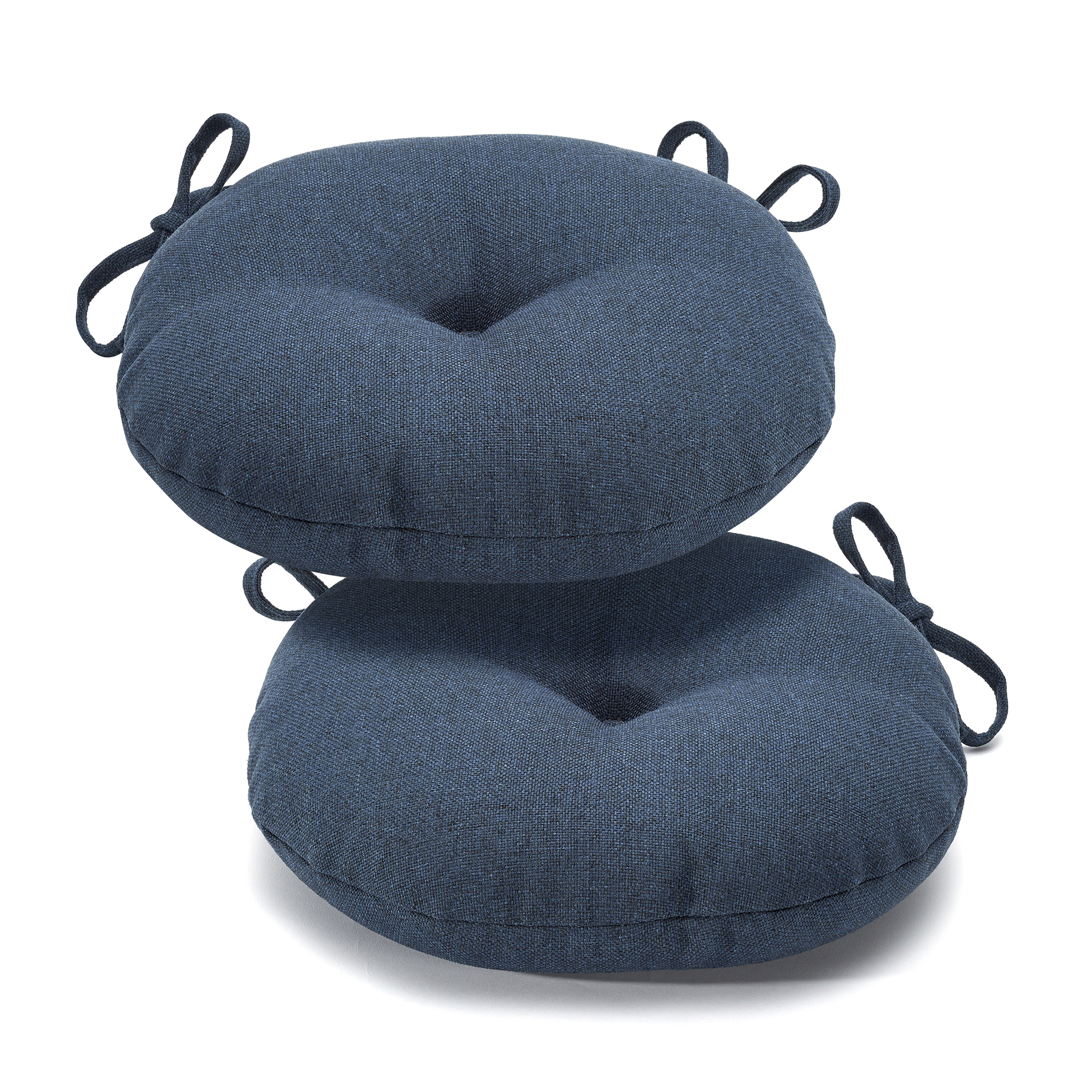 Klear Vu 15inch Bistro Outdoor Seat Cushions, Wellfleet Bay Woven