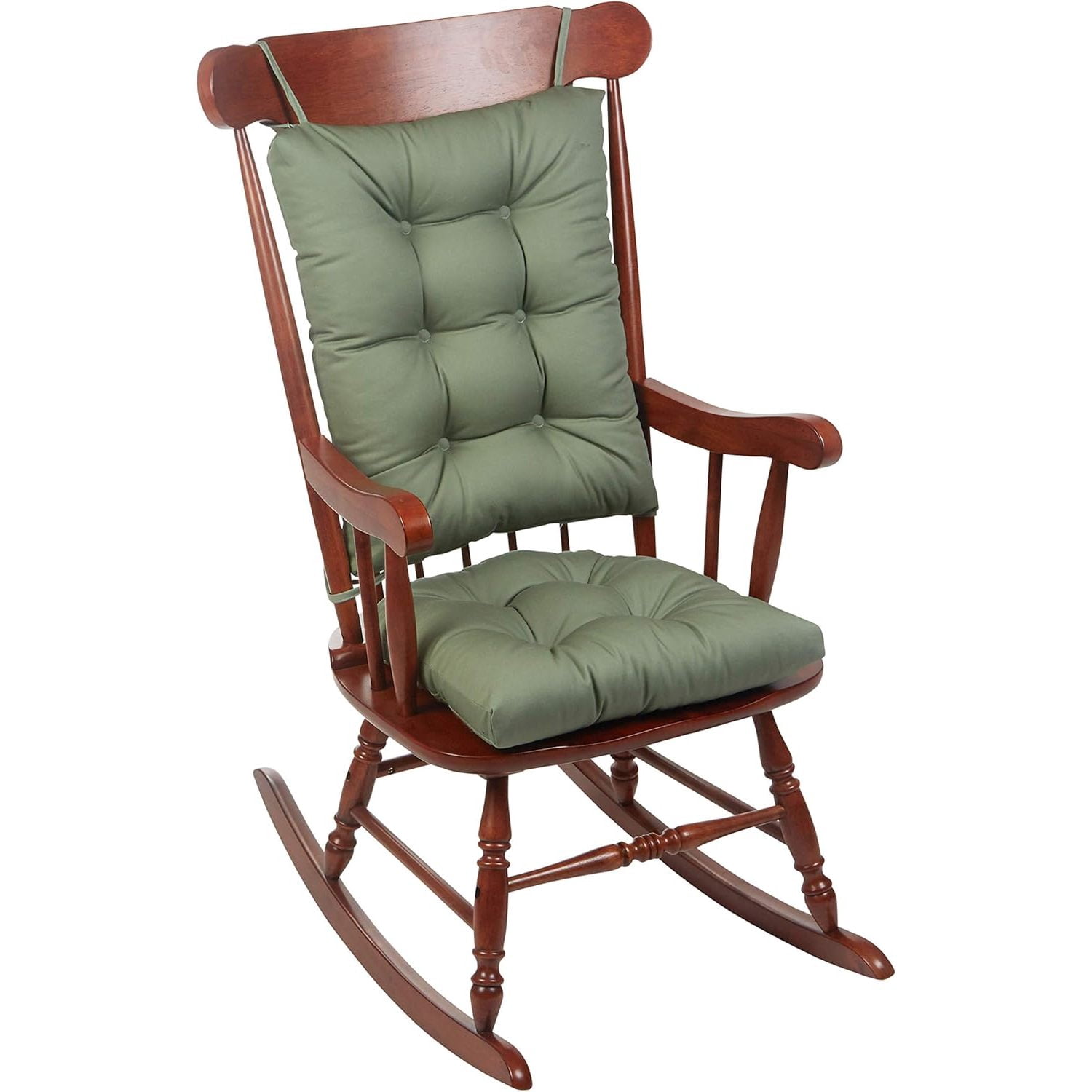 Klear Vu The Gripper Non-Slip Rocking Chair Cushion Set with Thick ...