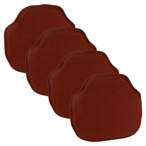 Klear Vu Gripper Omega NonSlip Windsor Chair Cushions with SkidProof