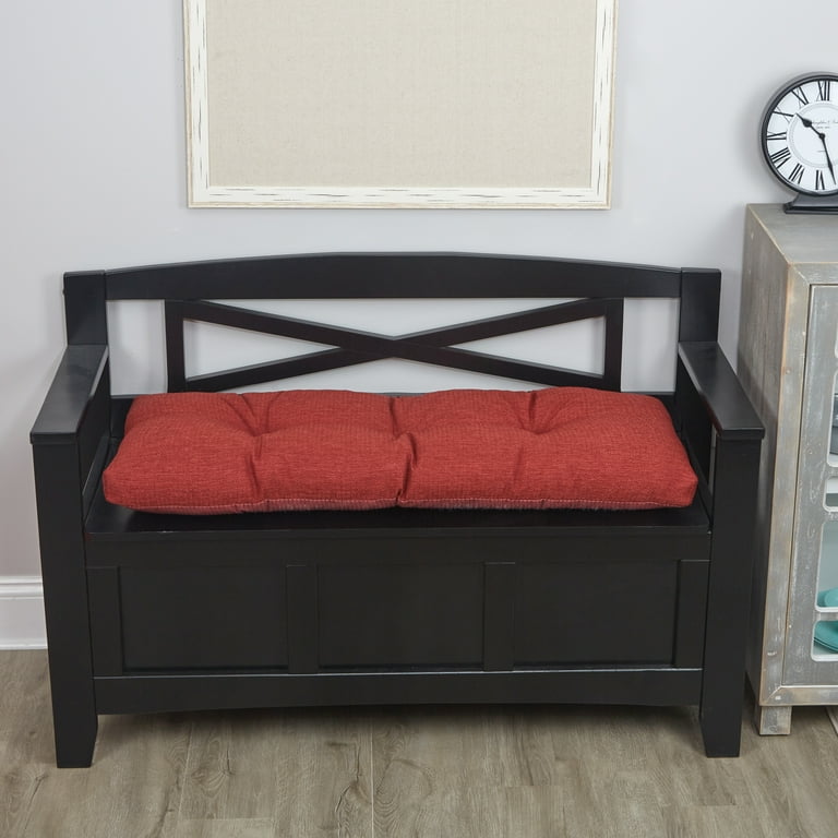 Klear Vu Gripper Omega Tufted Universal 35 inch Bench Cushion