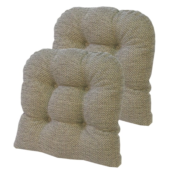 Klear Vu Gripper Tyson Universal Dining Chair Cushion - Set of 2