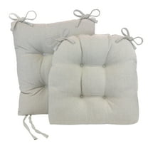 Klear Vu Indoor/Outdoor Woven Performance Fabric Rocking Chair Seat and Seatback Cushion Set