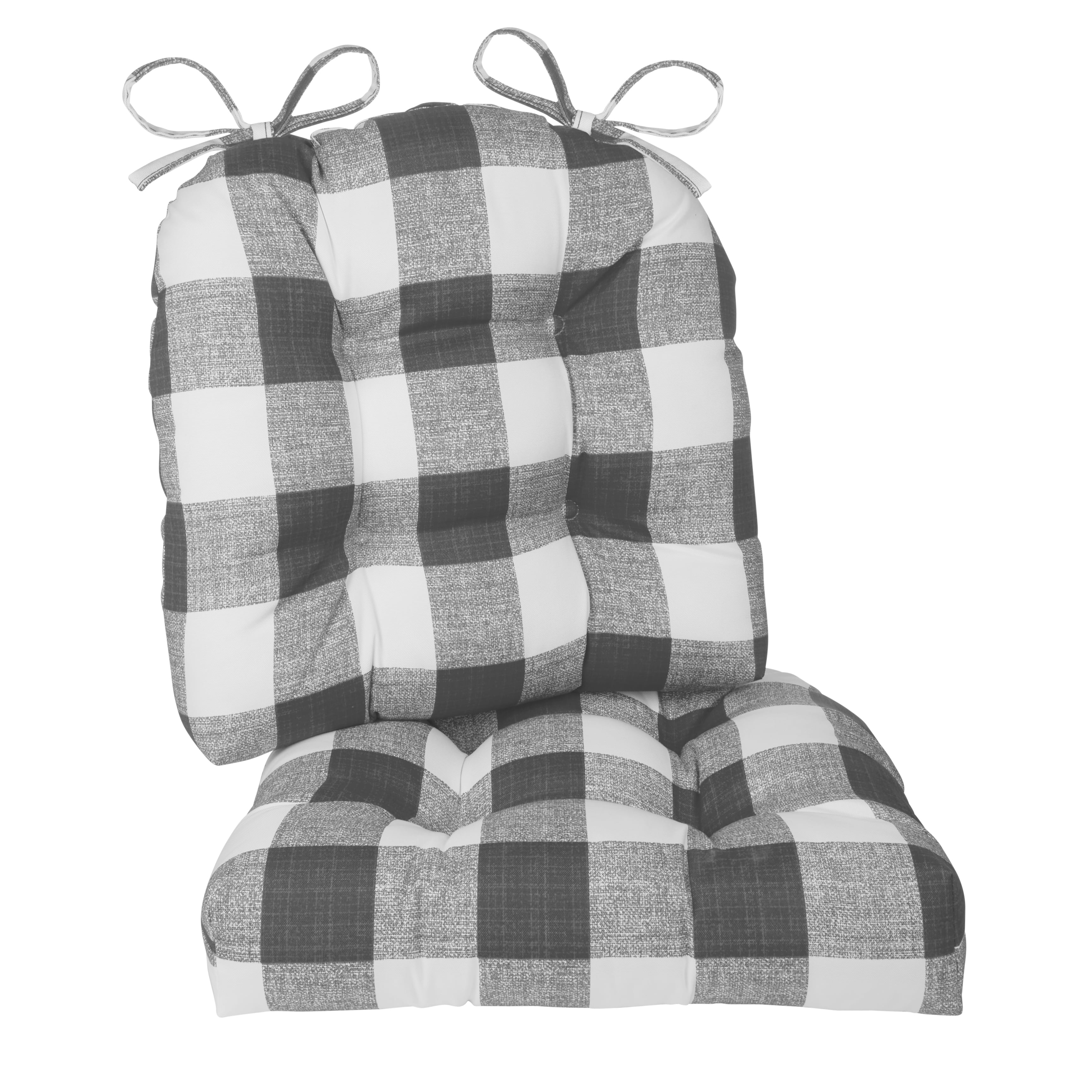 Klear Vu Patio Indoor/Outdoor 19" x 18" Jurby Chair Cushion Set of 2