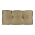 thumbnail image 1 of Klear Vu The Gripper Non-Slip Tufted Omega Universal Bench Cushion, 30" x 14 x 3", Gold, 1 of 4