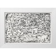 thumbnail image 1 of Klee, Paul 14x11 White Modern Wood Framed Museum Art Print Titled - Garden of Passion, 1 of 4