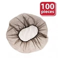 thumbnail image 1 of Kleen Chef Alphanet Disposable Nylon Honeycomb Hair Net for Adults, Pack of 100, 24", Latex Free, Brown, 1 of 7